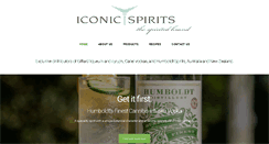 Desktop Screenshot of iconicspirits.com